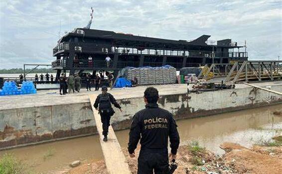 image for Polícia Federal instala base fluvial no Vale do Javari