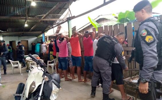 image for Polícia Milita realizou abordagem em cassino clandestino