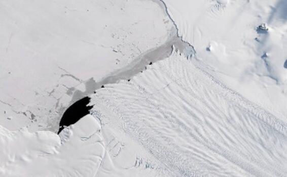 image for Hielo marino de la Antártida alcanza un récord mínimo histórico