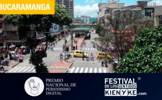 Calle de la ciudad de Bucaramanga
