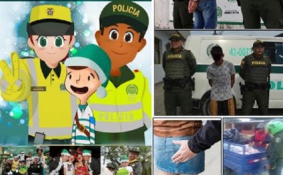 Imagenes de la semana pasada de la policia Leticia