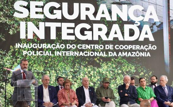 image for PF inaugura Centro de Cooperação Policial Internacional da Amazônia