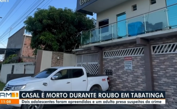 Casal de empresários é morto em Tabatinga image for Casal de empresários é morto em Tabatinga