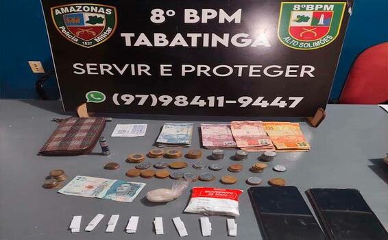 Polícia Militar detém cinco pessoas por tráfico de drogas em Tabatinga image for Polícia Militar detém cinco pessoas por tráfico de drogas em Tabatinga