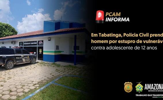 image for Polícia Civil Prende Homem por Estupro de Vulnerável