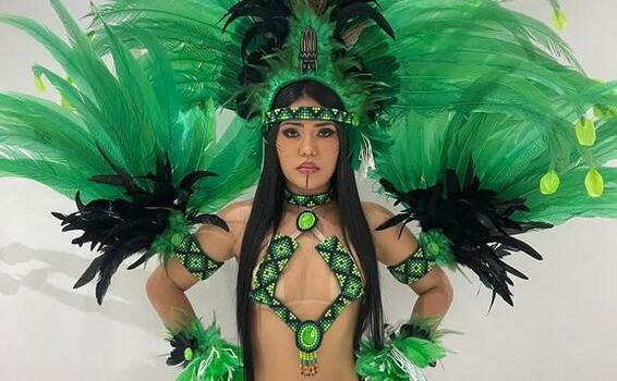 image for Índia Guerreira da Onça Pintada no Festival de Tribos do Alto Solimões
