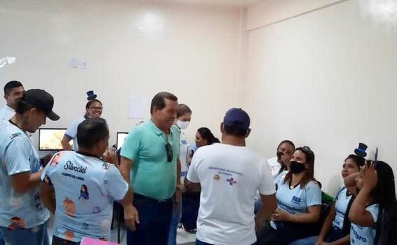 image for Prefeito visita Unidades de Saúde e participa de ações da Campanha