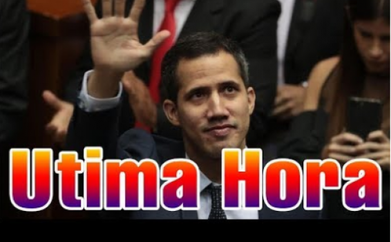 Juan Guaido en un acto protocolario