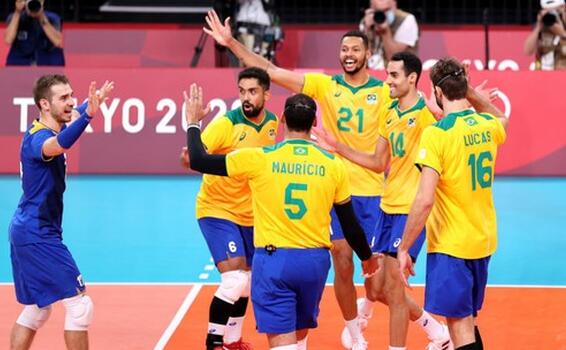 image for Brasil impõe virada épica e bate Argentina no vôlei