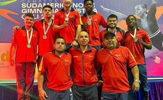 image for 8 medallas para Colombia en el Suramericano de Gimnasia Artística