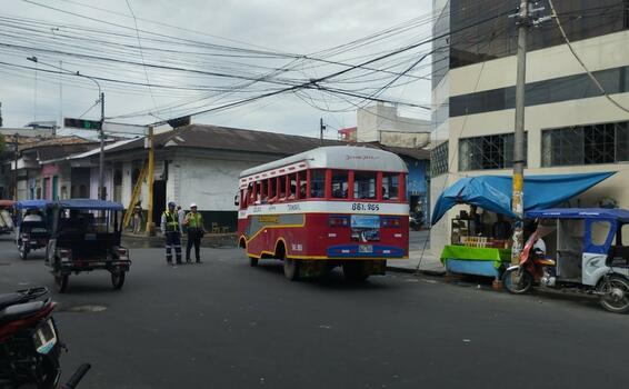 image for Ejecutan plan de desvío de colectivos en zona comercial de Belén