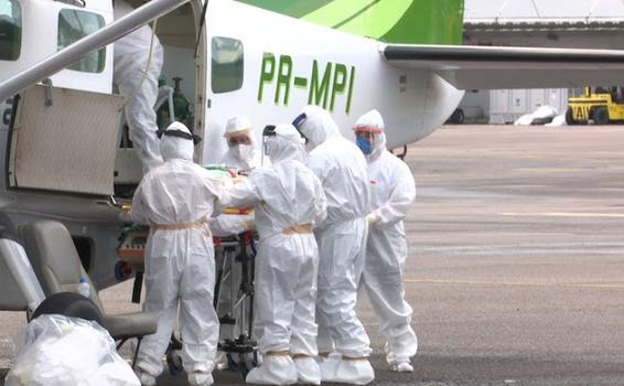 image for Três pacientes com COVID-19 são transferidos para hospitais de Rio Branco