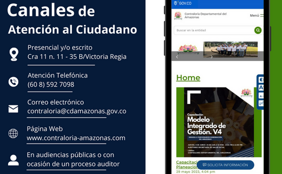 Canales de atenci贸n al ciudadano CDA Canales de atenci贸n al ciudadano CDA