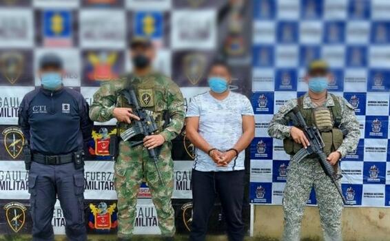 CAPTURADO COORDINADOR FINANCIERO DEL GRUPO ARMADO ORGANIZADO RESIDUAL “COMANDOS DE FRONTERA” CAPTURADO COORDINADOR FINANCIERO DEL GRUPO ARMADO ORGANIZADO RESIDUAL “COMANDOS DE FRONTERA”