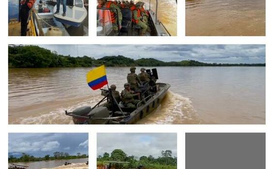 ARMADA DE COLOMBIA INTENSIFICA EL DESPLIEGUE DE SUS CAPACIDADES SOBRE LA AMAZONÍA COLOMBIANA