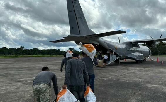 Cerca de una tonelada de material reciclable y de posconsumo fueron transportados desde Leticia