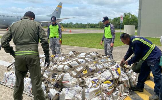 La Fuerza Aeroespacial Colombiana aporta a la disminución del impacto ambiental en el Amazonas