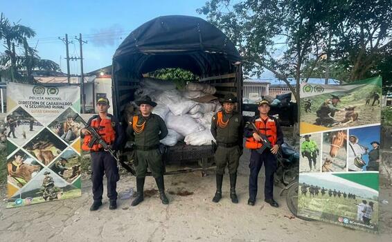 POLICÍA INCAUTA MÁS DE 3 TONELADAS DE PESCADO DE LA ESPECIE MOTA