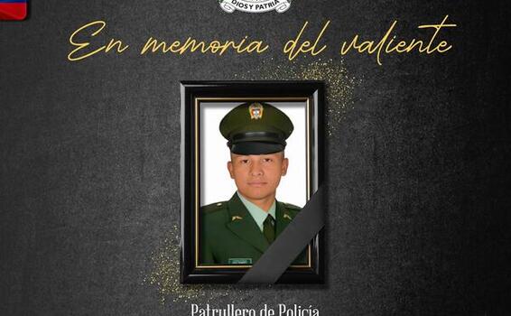Dolor y patria, honor y memoria al patrullero Iván Fernando Ramirez Olarte  Dolor y patria, honor y memoria al patrullero Iván Fernando Ramirez Olarte