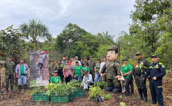 Policía Nacional fortalece la preservación del ecosistema en Amazonas