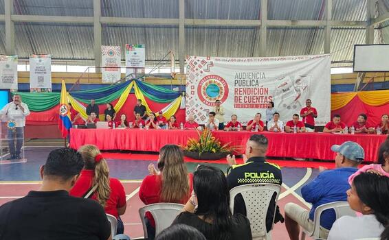 La Policía Amazonas acompañó la segunda Audiencia Pública de Rendición de Cuentas de la Gobernación