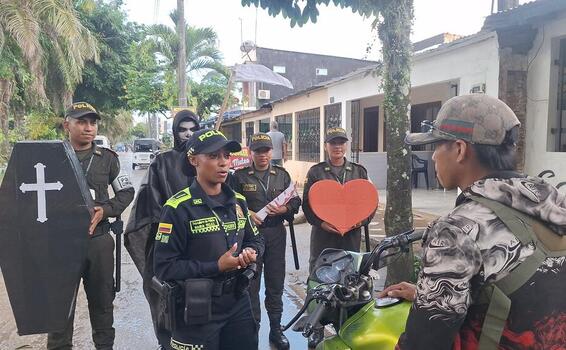 La Policía Comunitaria fortalece la convivencia ciudadana en el barrio Porvenir