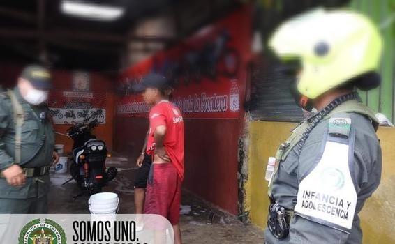 EL GRUPO DE PROTECCION A LA INFANCIA Y ADOLESCENCIA DEL DEPARTAMENTO DE POLICÍA AMAZONAS REALIZA EL PLAN DE VIGILANCIA Y CONTROL A LOS ESTABLECIMIENTOS ABIERTOS AL PÚBLICO