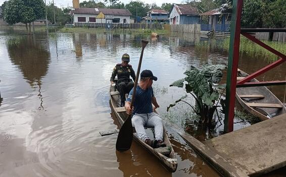 POLICÍA GARANTIZA LA SEGURIDAD CIUDADANA EN LAS ZONAS NO MUNICIPALIZADAS DEL AMAZONAS