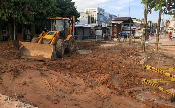 Relleno de obra en el Malecón Relleno de obra en el Malecón