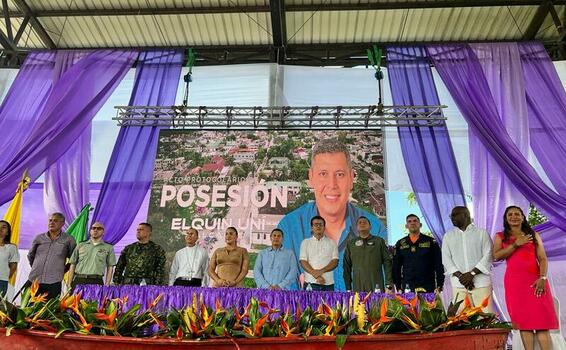 Fuerza Aeroespacial Colombiana hizo presencia en la posesión del nuevo alcalde de Leticia
