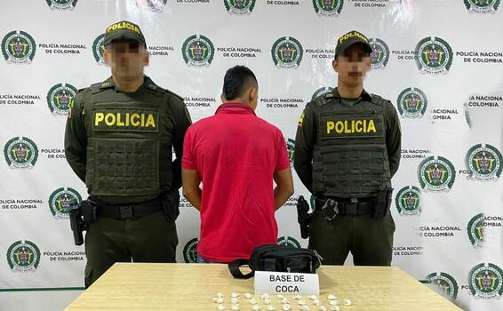 SIN SALIDA QUEDÓ UN HOMBRE CAPTURADO POR TRÁFICO, FABRICACIÓN O PORTE DE ESTUPEFACIENTES