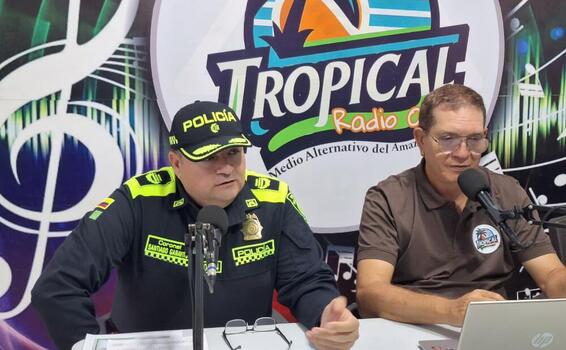 La Policía Nacional en el Amazonas presenta balance de seguridad