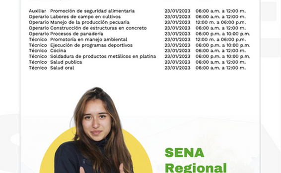  ⭐🤓 ¡El SENA tiene inscripciones abiertas en la I Convocatoria de formación presencial 2023!