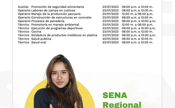 ⭐🤓 ¡El SENA tiene inscripciones abiertas en la I Convocatoria de formación presencial 2023! ⭐🤓 ¡El SENA tiene inscripciones abiertas en la I Convocatoria de formación presencial 2023!