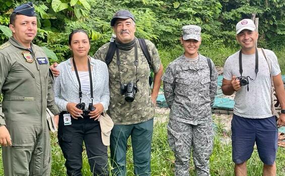 La jornada de avistamiento de aves más importante a nivel global fue apoyada por su Fuerza Aérea en el Amazonas