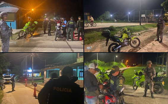 EN DESARROLLO A LA SEMANA SANTA, EL DEPARTAMENTO DE POLICIA AMAZONAS Y LA FUERZA AEREACOL, EFECTUARON LA INTERVENCIÓN A LOS BARRIOS UMARIZAL, MANGUARÉ Y NIA NEMECHI DE LETICIA, CON EL FIN DE SEGUIR GARANTIZANDO LA SEGURIDAD Y CONVIVENCIA EN ESTOS SECTORES