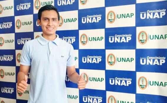 Estudiante de la FACEN-UNAP gana beca para estudiar curso de evaluación de proyectos en la Pontificia Universidad Católica del Perú