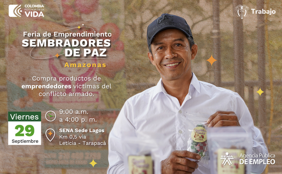 Te esperamos el 29 de septiembre en nuestra Feria #SembradoresdePaz 🌱🕊 Te esperamos el 29 de septiembre en nuestra Feria #SembradoresdePaz 🌱🕊