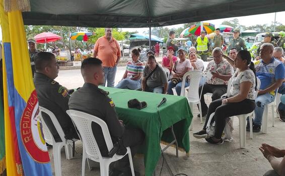  POLICÍA IMPLENTÓ LA ESTRATEGIA “CAI AL BARRIO” EN LETICIA