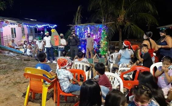 POLICÍA EN LETICIA REALIZA CAMPAÑA “AMAZONAS SIN QUEMADOS POR PÓLVORA” POLICÍA EN LETICIA REALIZA CAMPAÑA “AMAZONAS SIN QUEMADOS POR PÓLVORA”