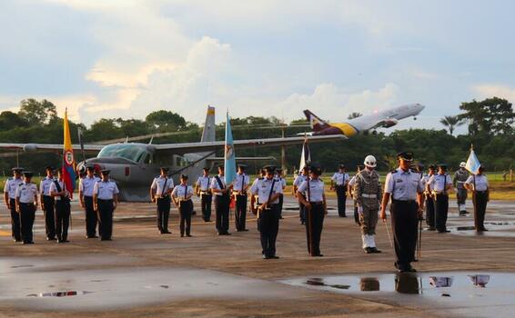 En el Amazonas su Fuerza Aérea Colombiana conmemoró los 103 años al servicio del país