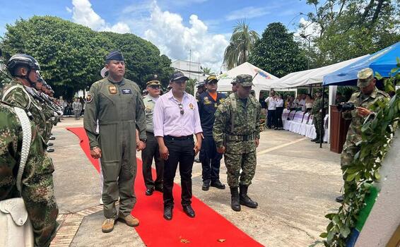 El Grupo Aéreo del Amazonas presente en el aniversario 157 de Leticia-Amazonas