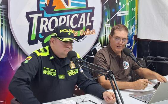 La Policía Nacional en el Amazonas presenta balance de seguridad