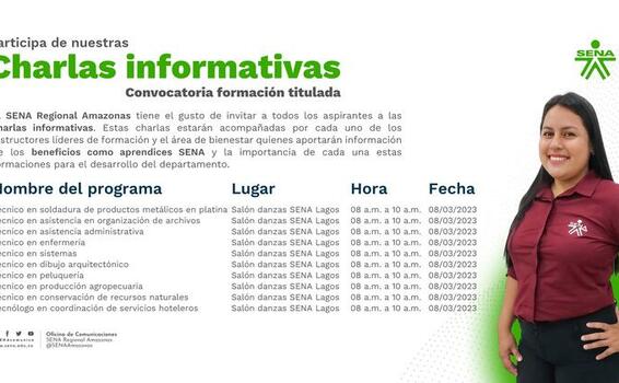 🤔🧐 ¿Quieres inscribirte en nuestra convocatoria de formación pero todavía no sabes cual opción elegir? ¡Aclara todas tus dudas en nuestras charlas informativas! 