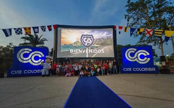 LA RUTA 90 DE CINE COLOMBIA LLEGÓ A CARTAGENA DEL CHAIRÁ