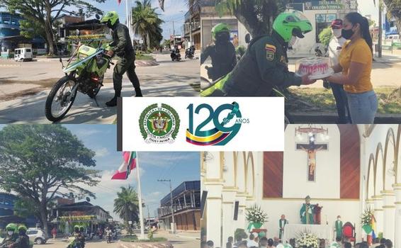 POLICÍA NACIONAL CONMEMORÓ EL ANIVERSARIO 129 POLICÍA NACIONAL CONMEMORÓ EL ANIVERSARIO 129
