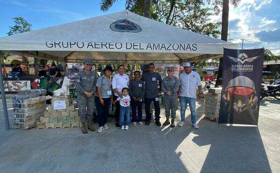 Su Fuerza Aérea presente en el “Camino a la Cumbre Amazónica”