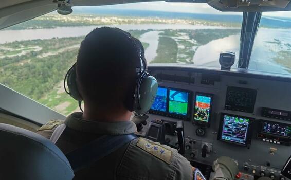 Total despliegue de las capacidades de su Fuerza Aérea para el ‘Plan Democracia’ en el Amazonas