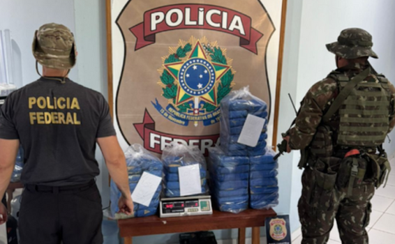 Cidadão colombiano é preso com mais de 69 quilos de drogas em SAI