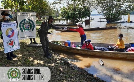 Controles en Leticia y corregimientos para mantener el orden y la disciplina Controles en Leticia y corregimientos para mantener el orden y la disciplina